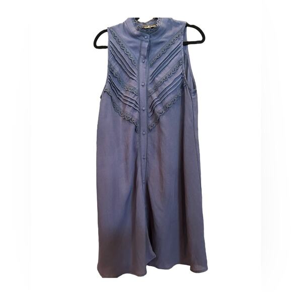 Tuckernuck Pomander Place Navy Blue Dutton Dress - Size S - Picture 14 of 14